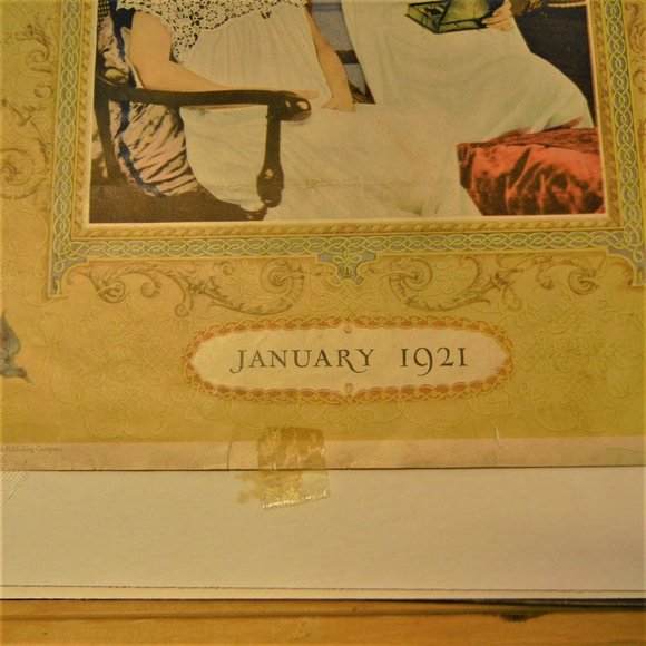 Antique 1921 ORIGINAL “Rastus” Cream of Wheat Ad Advertisement Wooden Frame - Picture 7 of 7